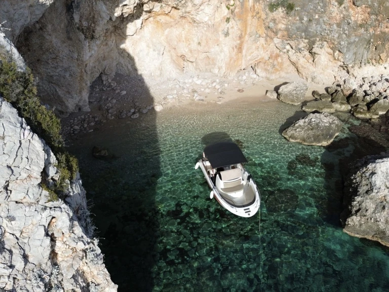 HM FLY 22 charter bareboat or skippered in  Kaštela
