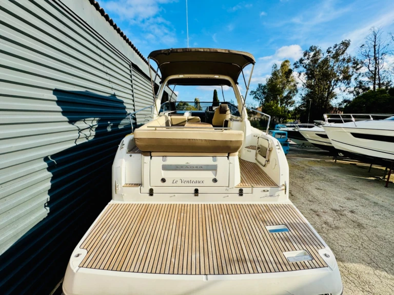 Jeanneau Leader 30 charter bareboat or skippered in  Fréjus