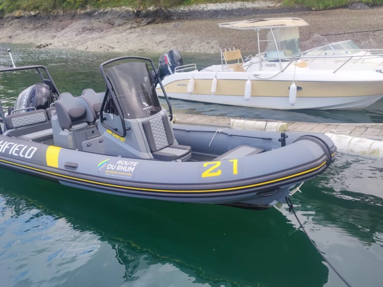 Hire RIB with or without skipper Highfield Dinard