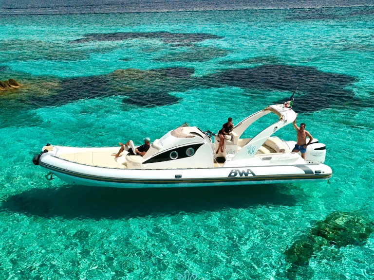 Hire RIB with or without skipper Bwa La Maddalena