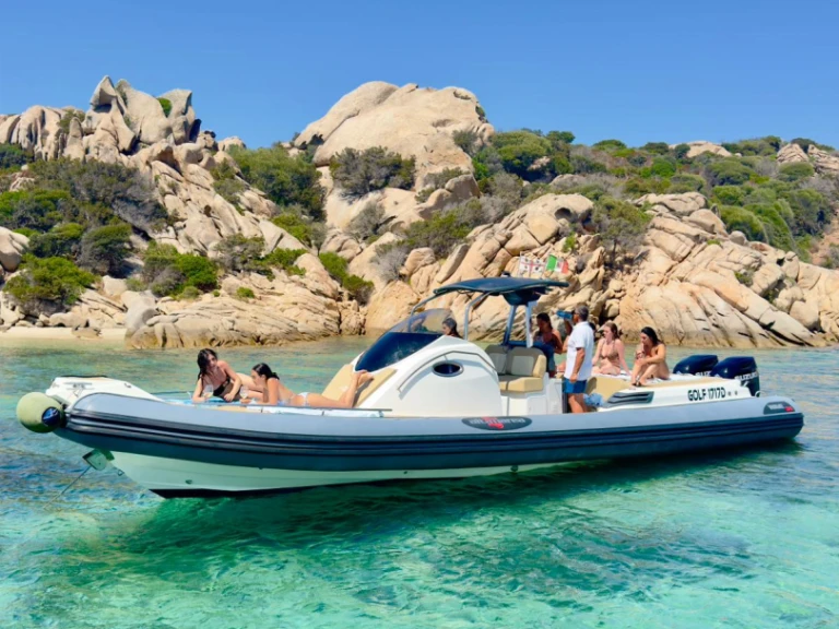 Hire RIB with or without skipper Altamarea La Maddalena