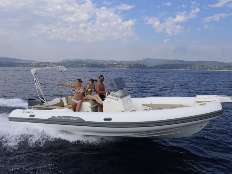 Capelli Tempest 775 Open charter bareboat or skippered in  Saint-Florent