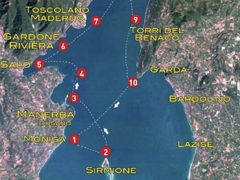 Barqa Q20 charter bareboat or skippered in  Moniga del Garda