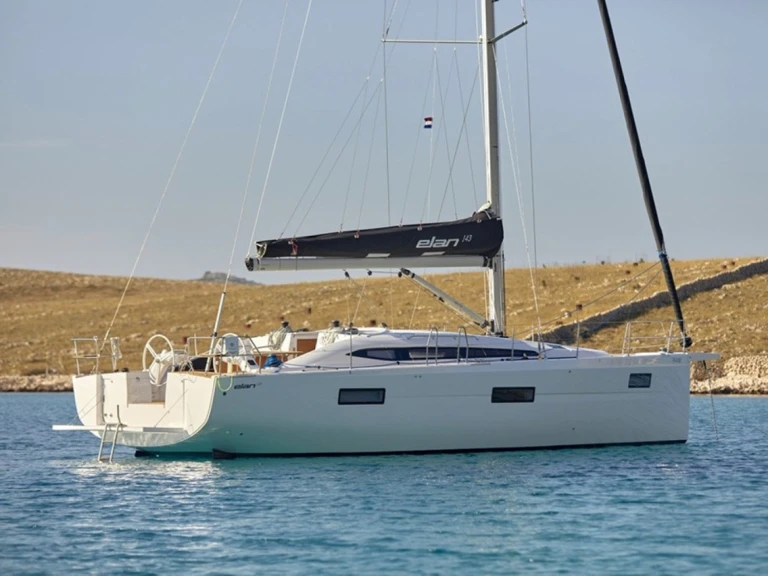 Elan Impression 45.1 charter bareboat or skippered in  Betina