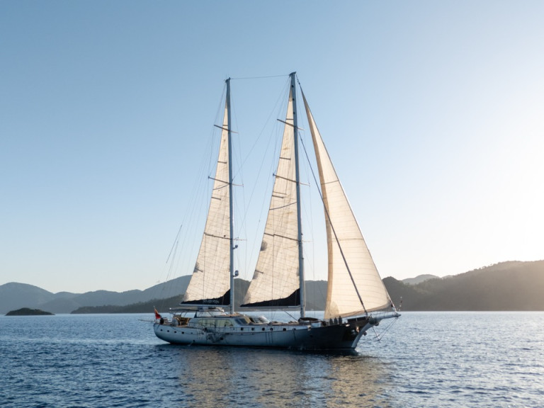 Hire a Custom Made Silver Moon Bodrum