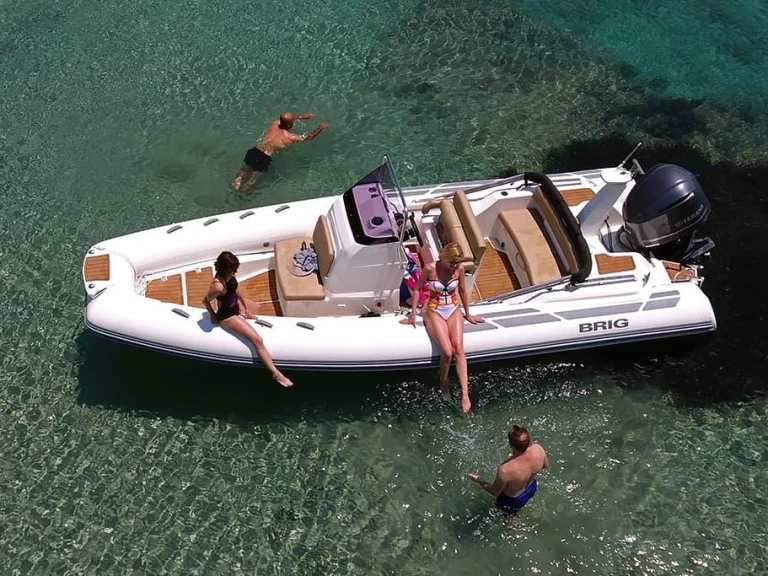 Hire RIB with or without skipper Brig Arzon