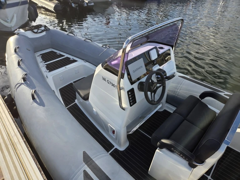 Brig Eagle 670 charter bareboat or skippered in  Arzon