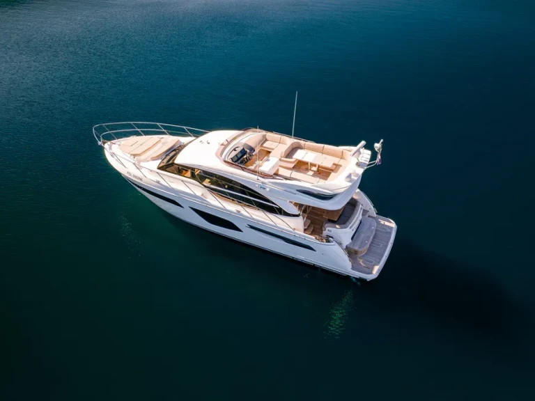 Princess 55F charter bareboat or skippered in  Cannes