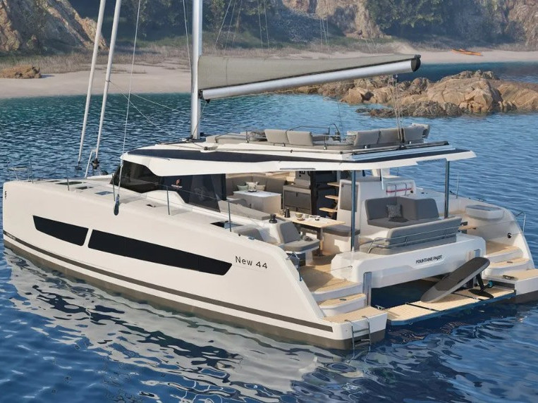 Yacht charter Frenchtown - Fountaine Pajot Fountaine Pajot FP 44 Quatuor - 4 cab. on SamBoat