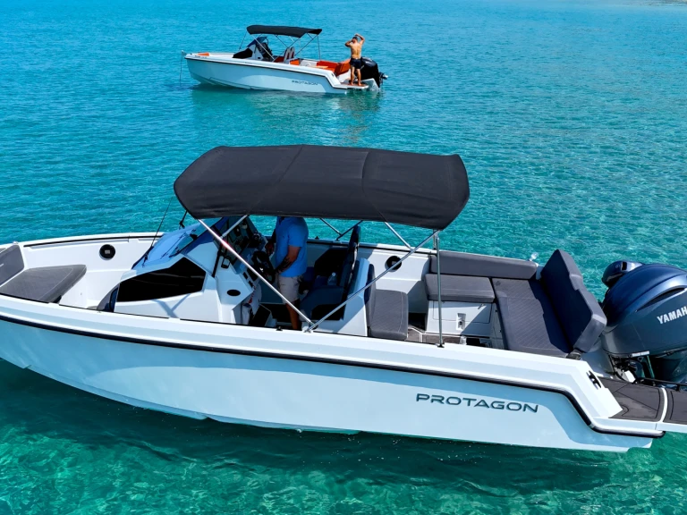 Protagon Space 25 charter bareboat or skippered in  Zakynthos