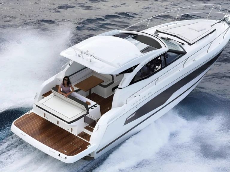 Yacht hire Cannes cheap Leader 36