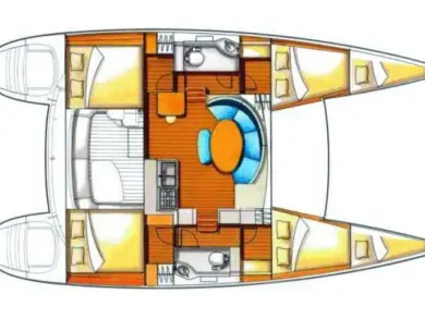 Hire a Lagoon Lagoon 380 Roses