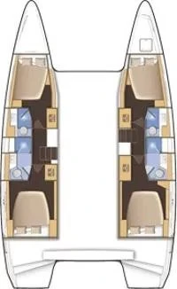 Hire a Lagoon Lagoon 42 Le Marin