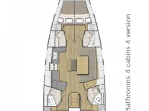 Yacht hire Alimos cheap Oceanis 46.1