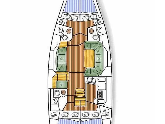 Yacht charter Lávrio - Jeanneau Sun Odyssey 49 DS on SamBoat