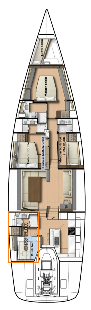 Yacht charter Kaštela - Cnb-Yachts CNB 76 on SamBoat