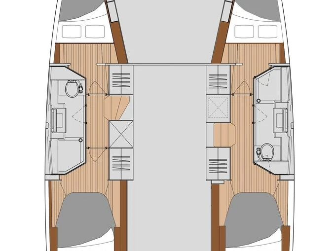 Fountaine Pajot Isla 40 charter bareboat or skippered in  Road Town