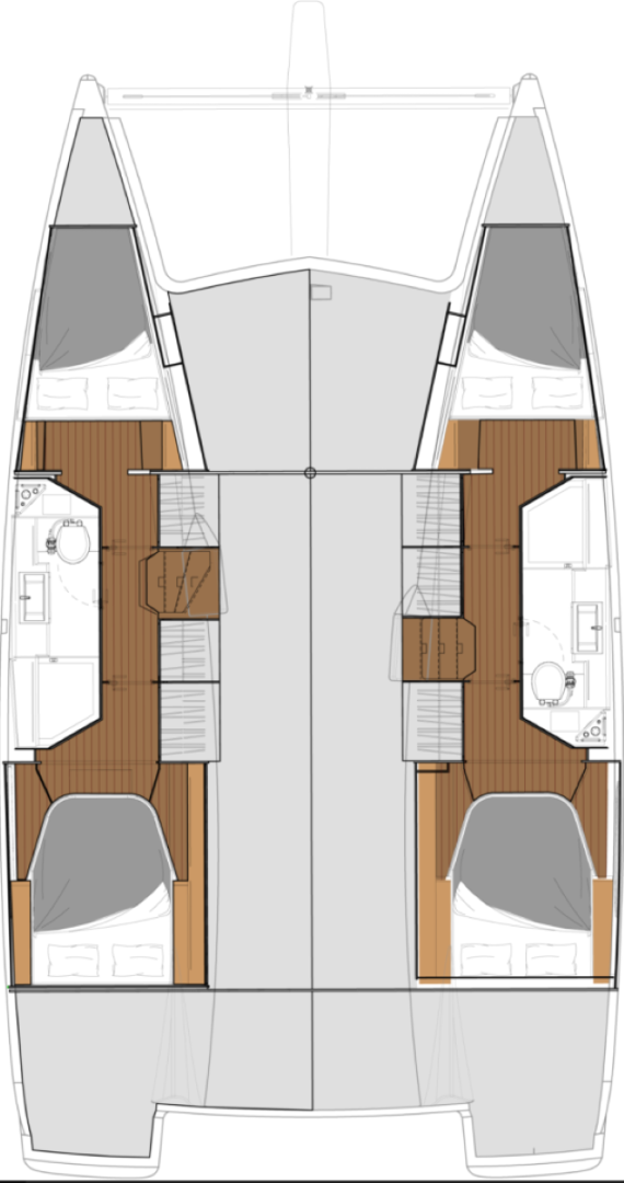 Fountaine Pajot Isla 40 charter bareboat or skippered in  Road Town