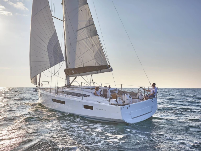Yacht hire Lefkáda cheap Sun Odyssey 410