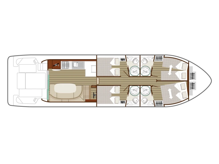 Motorboat hire in Kerkdriel - Nicols Yacht Nicols Octo Fly