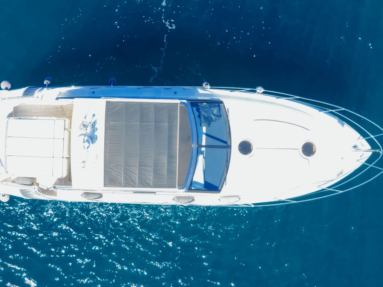 Princess Princess V42 charter bareboat or skippered in  Villeneuve-Loubet