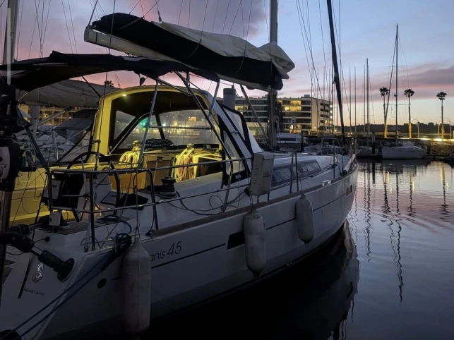 Bénéteau Oceanis 45 charter bareboat or skippered in  Lagos