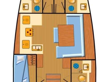 Hire Sailboat Jeanneau with a boat licence