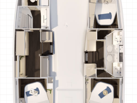 Charter a Fountaine Pajot Fountaine Pajot FP 41 Maesto 3  in Frenchtown on Samboat