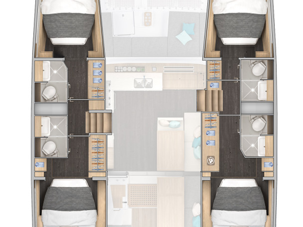 Yacht charter Mai Khao - Lagoon Lagoon 43 on SamBoat