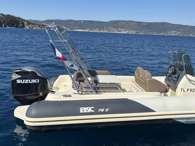 Bsc BSC 78 charter bareboat or skippered in  Le Lavandou