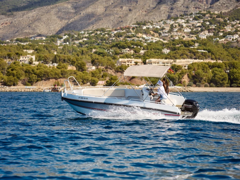 Hire Motorboat with or without skipper Gasparet Altea