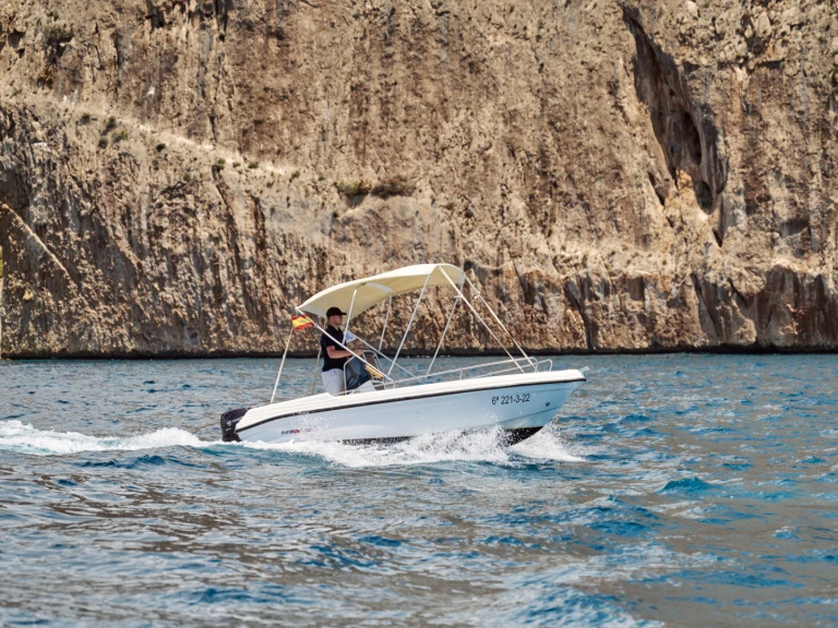 Hire Motorboat Poseidon with a boat licence