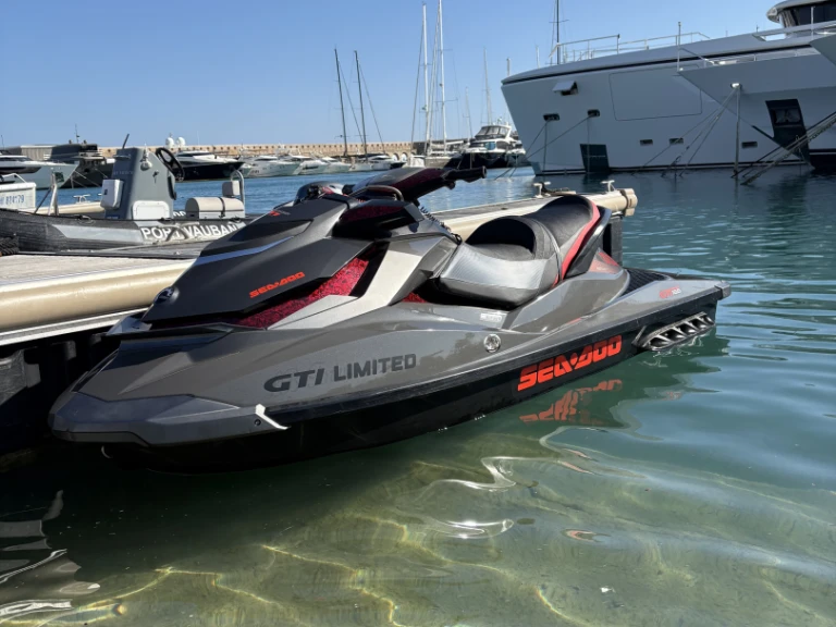 Sea-Doo GTI limited 155 charter bareboat or skippered in  Antibes