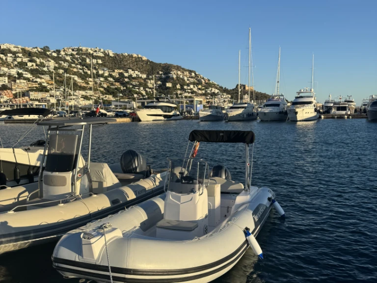 Capelli F130LA charter bareboat or skippered in  Roses