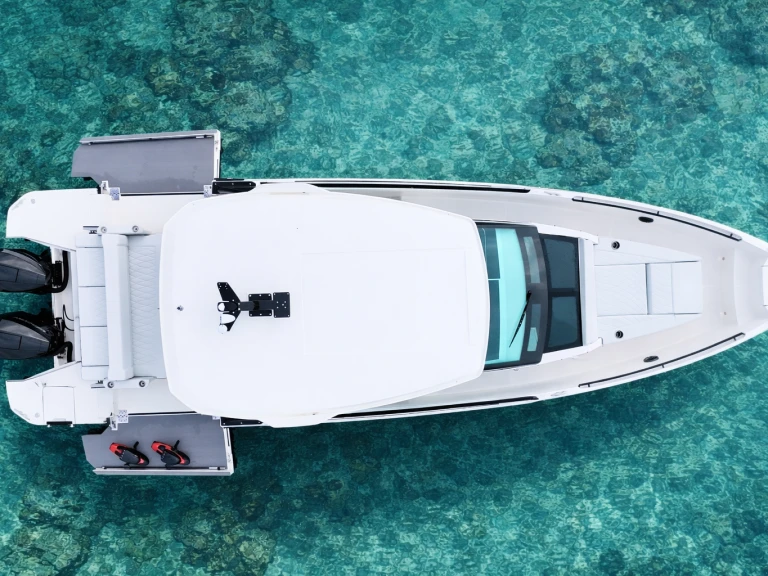 Saxdor Saxdor 320 GTO charter bareboat or skippered in  Sant Antoni de Portmany