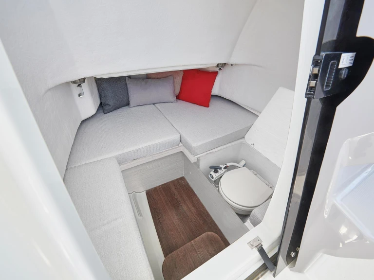 Jeanneau Cap Camarat 7.5 CC charter bareboat or skippered in  Rapallo