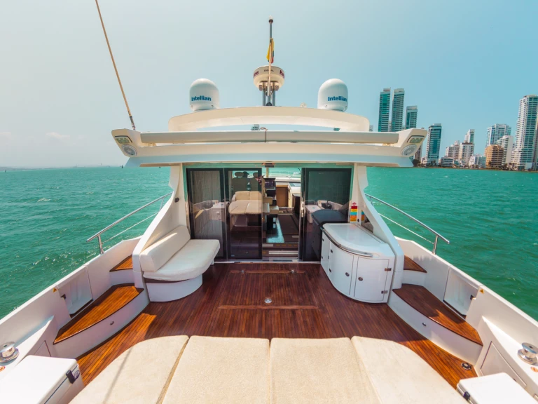 Azimut Azimut 62 S charter bareboat or skippered in  Cartagena