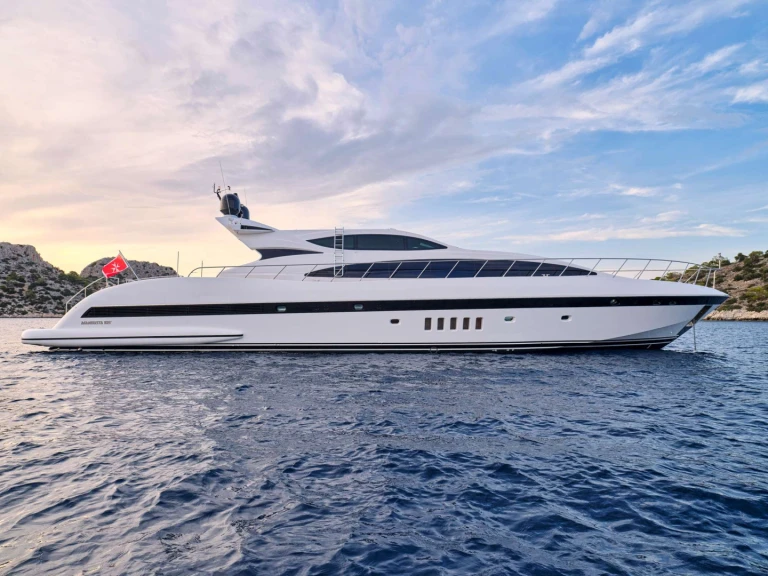 Hire Luxury Yacht with or without skipper Mangusta Greece
