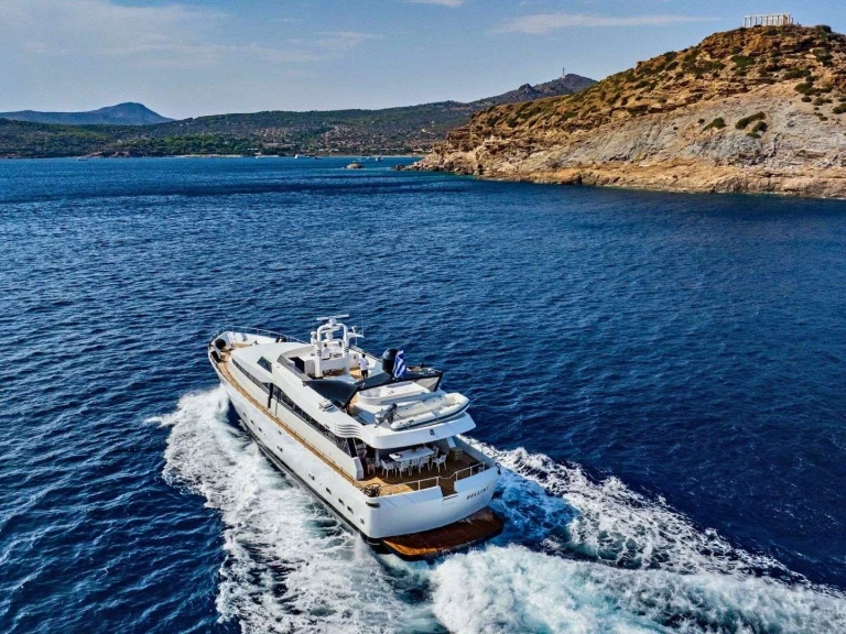 Cantieri di Pisa, Italy BELLINI charter bareboat or skippered in  Greece