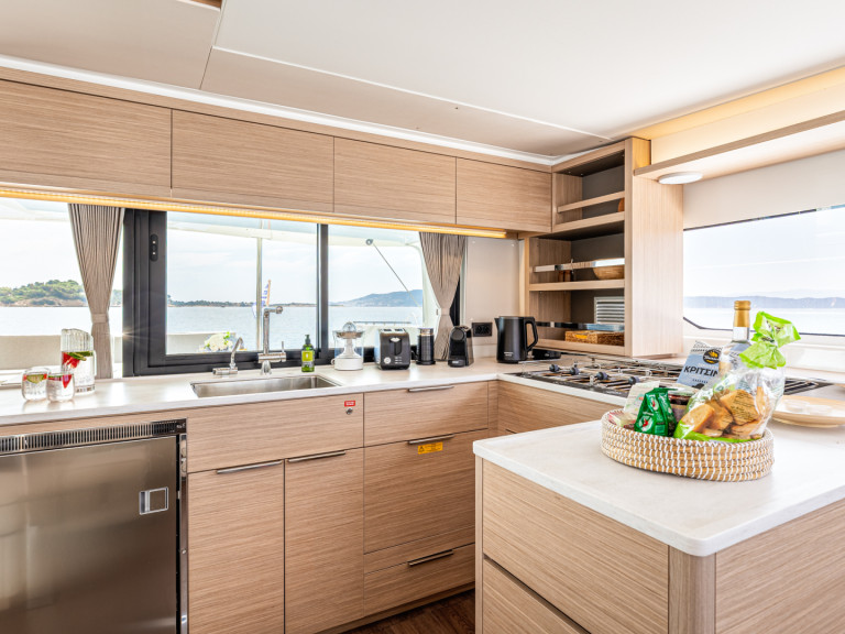 Lagoon Lagoon 46 charter bareboat or skippered in  Gouvia