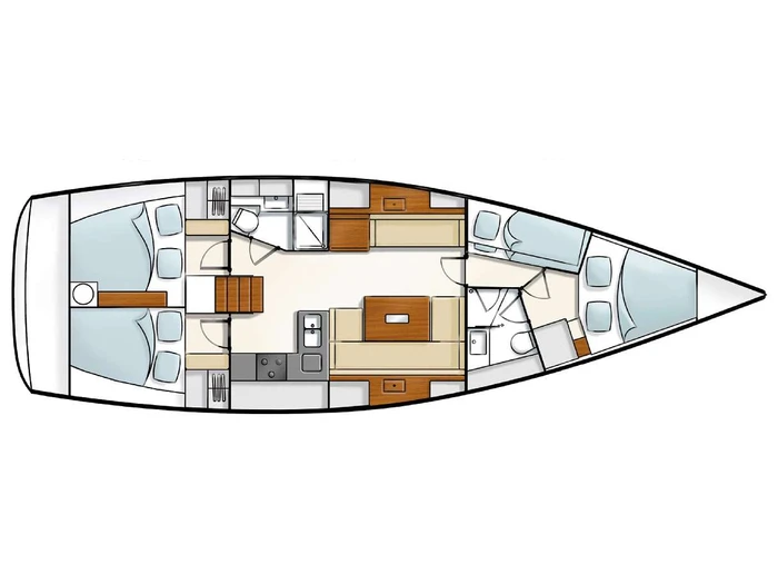 Hanse Hanse 430e charter bareboat or skippered in  Pula
