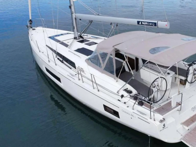 Bénéteau Oceanis 46.1 charter bareboat or skippered in  Plataniás