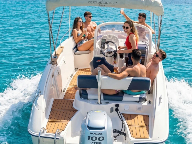 Yacht hire Torrevieja cheap Quicksilver 600 Commander