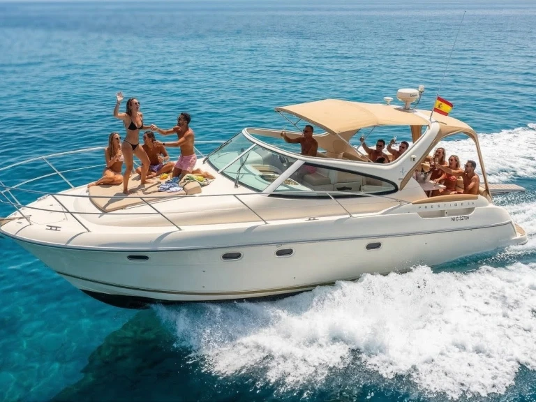 Yacht hire Torrevieja cheap Prestige 34