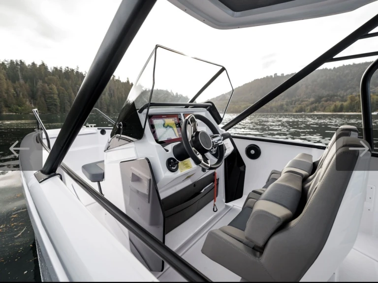 Axopar 22 Spyder charter bareboat or skippered in  Trogir