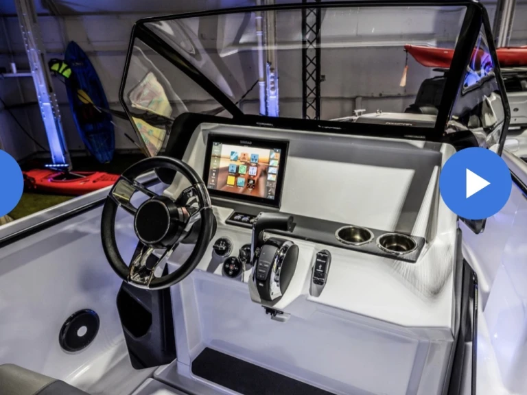 Axopar 22 Spyder charter bareboat or skippered in  Split