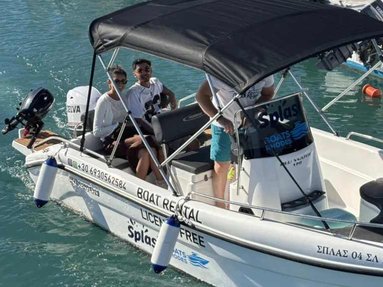 Yacht charter Faliraki - Poseidon Blu Water 170 on SamBoat