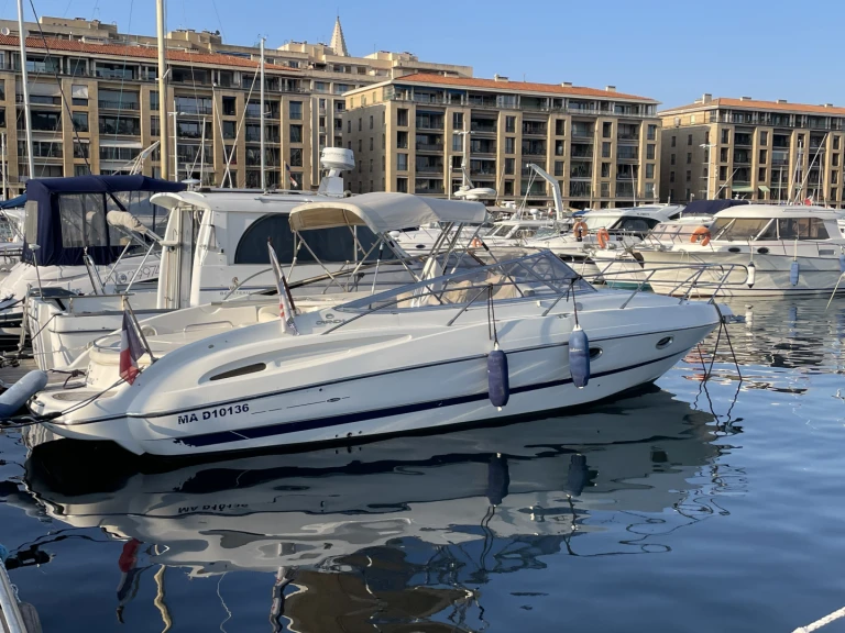 Cranchi CSL 28 charter bareboat or skippered in  Marseille