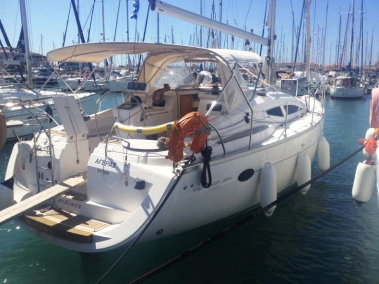 Hire Sailboat Elan with a boat licence