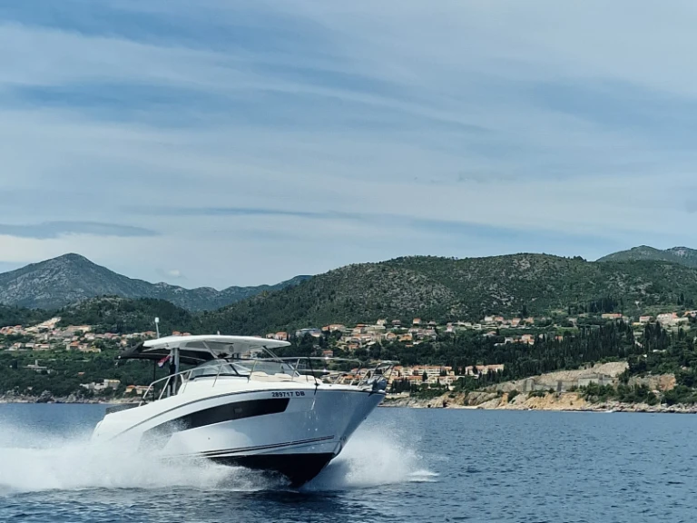 Jeanneau Cap Camarat 10.5 WA charter bareboat or skippered in  Dubrovnik